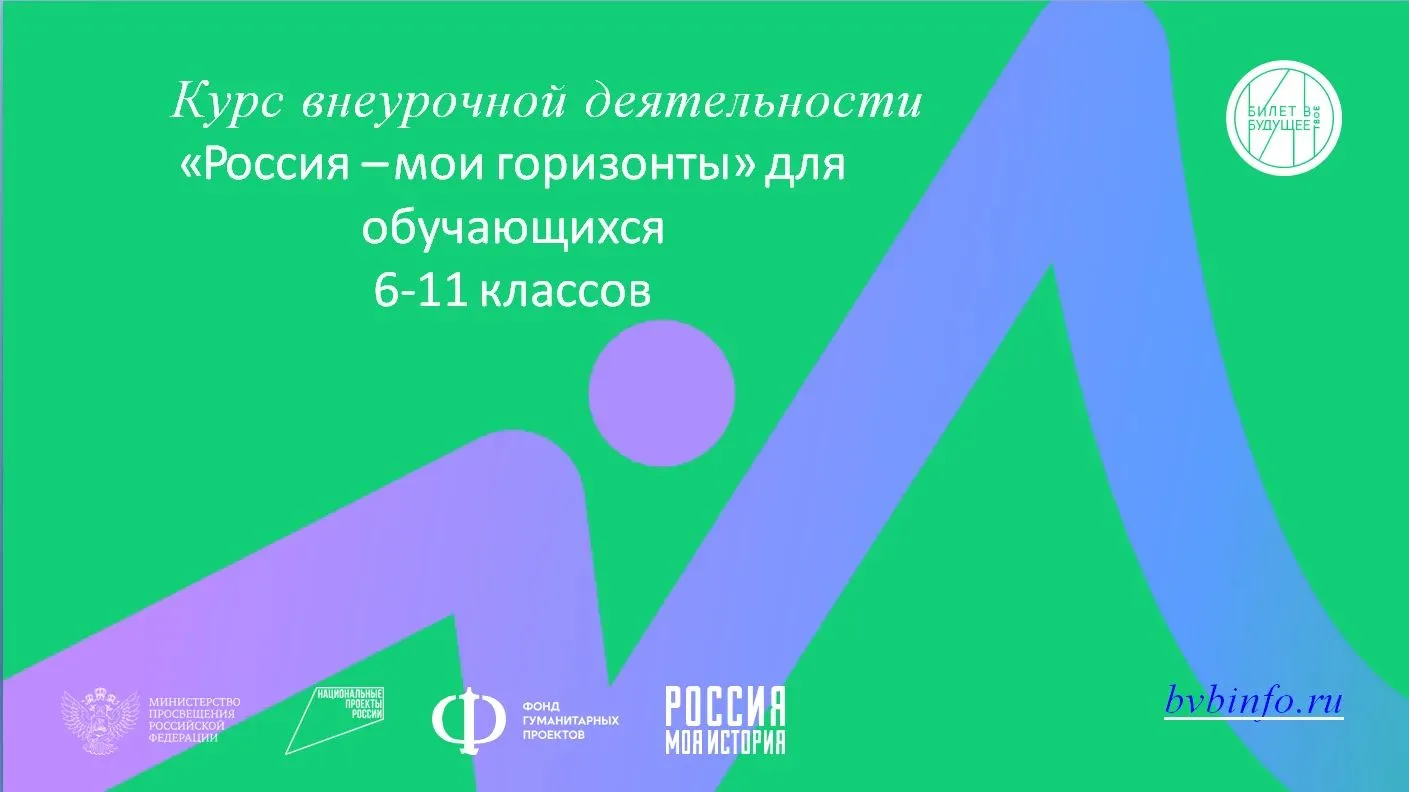 Будущее начинается здесь: курс «Россия — мои горизонты»