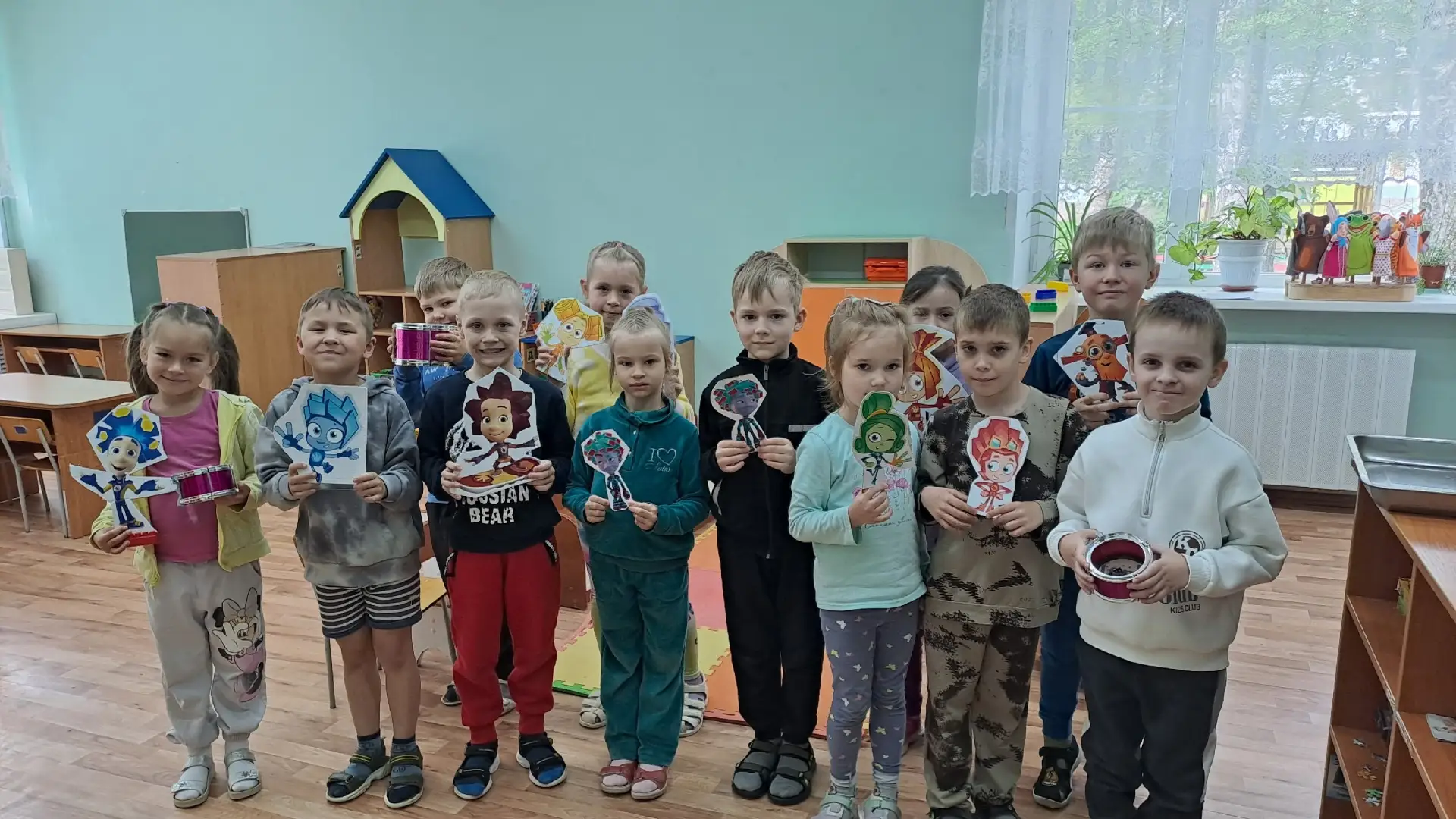 Сегодня наши артисты из группы №1 представили зрителям яркий и увлекательный спектакль ...