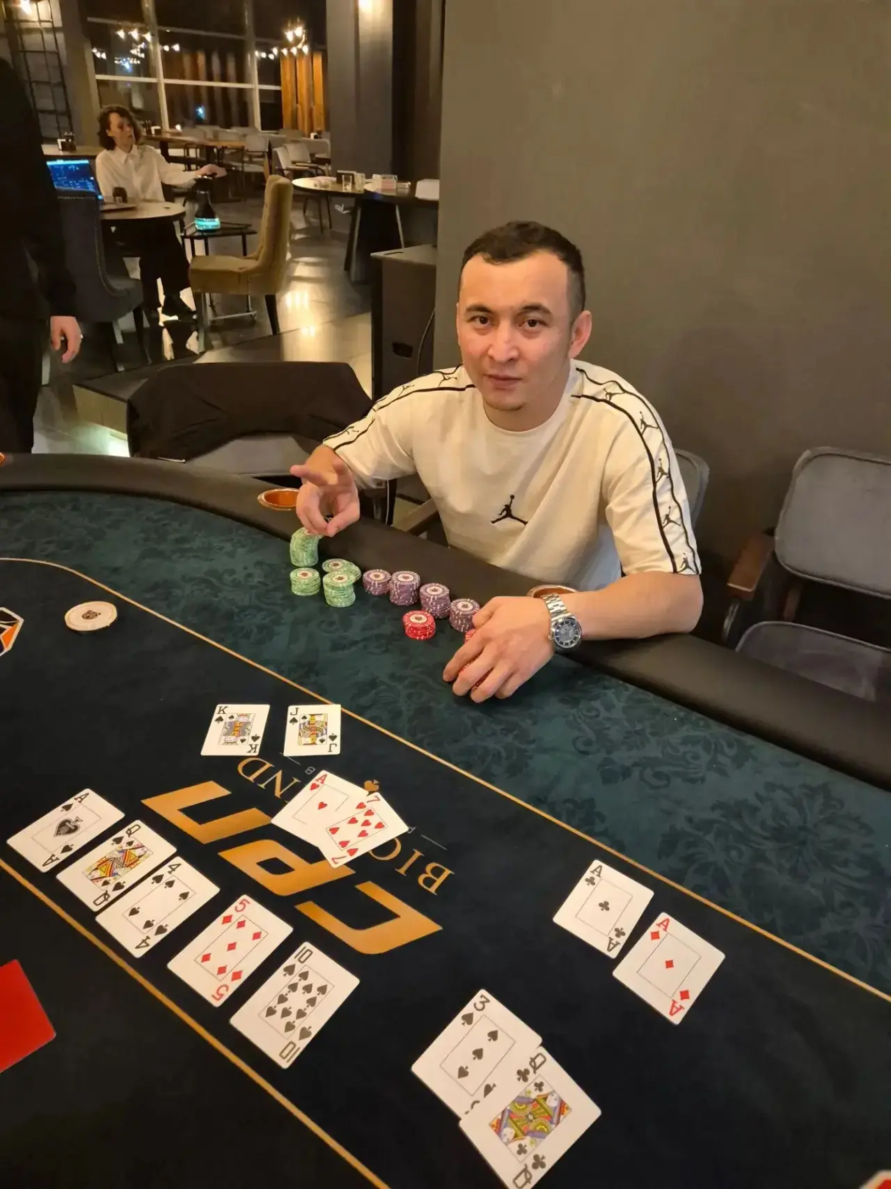 🏆 ПОБЕДИТЕЛЬ ПЕРВОГО ТУРНИРА BIG BLIND!
