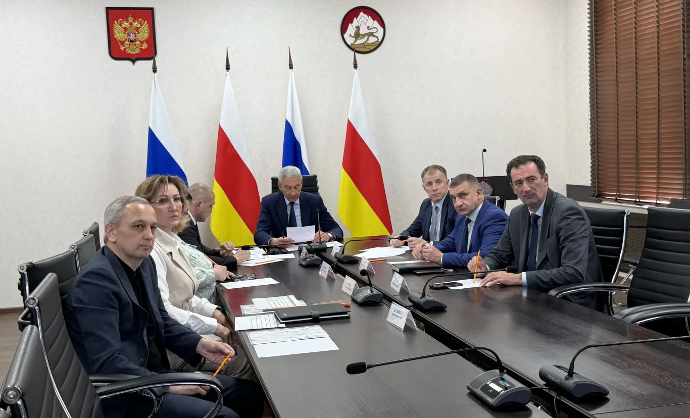 Председатель Правительства РСО – Алания Борис Джанаев принял участие в заседании межвед...