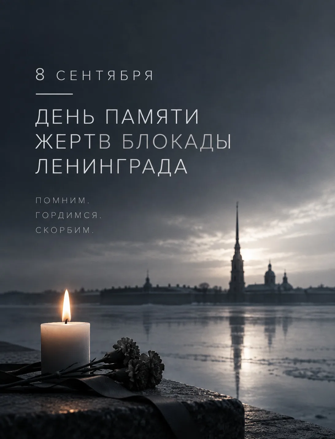 🕯️ 8 сентября — День памяти жертв блокады Ленинграда
