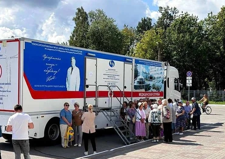 В Порецкий и Шумерлинский округа приедет мобильный комплекс МНТК «Микрохирургия глаза» имени академи
