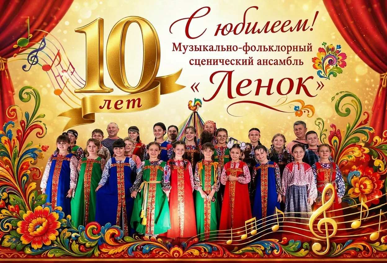 Поздравляем "Ленок" с первым серьезным юбилеем — 10-летием!