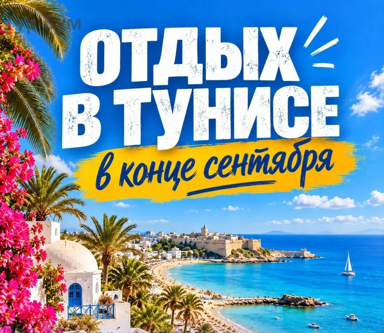 🇹🇳 Летим на отдых в Тунис 🌟