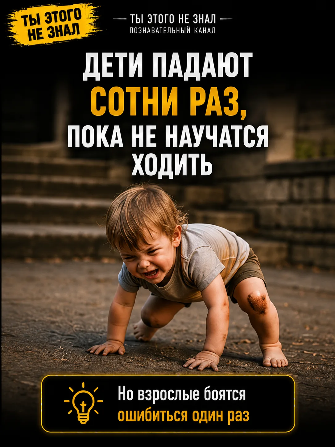 Ошибки - это полученный опыт!
P.S. Не ошибается только тот, кто ничего не делает😎

👇Пригласи друзе