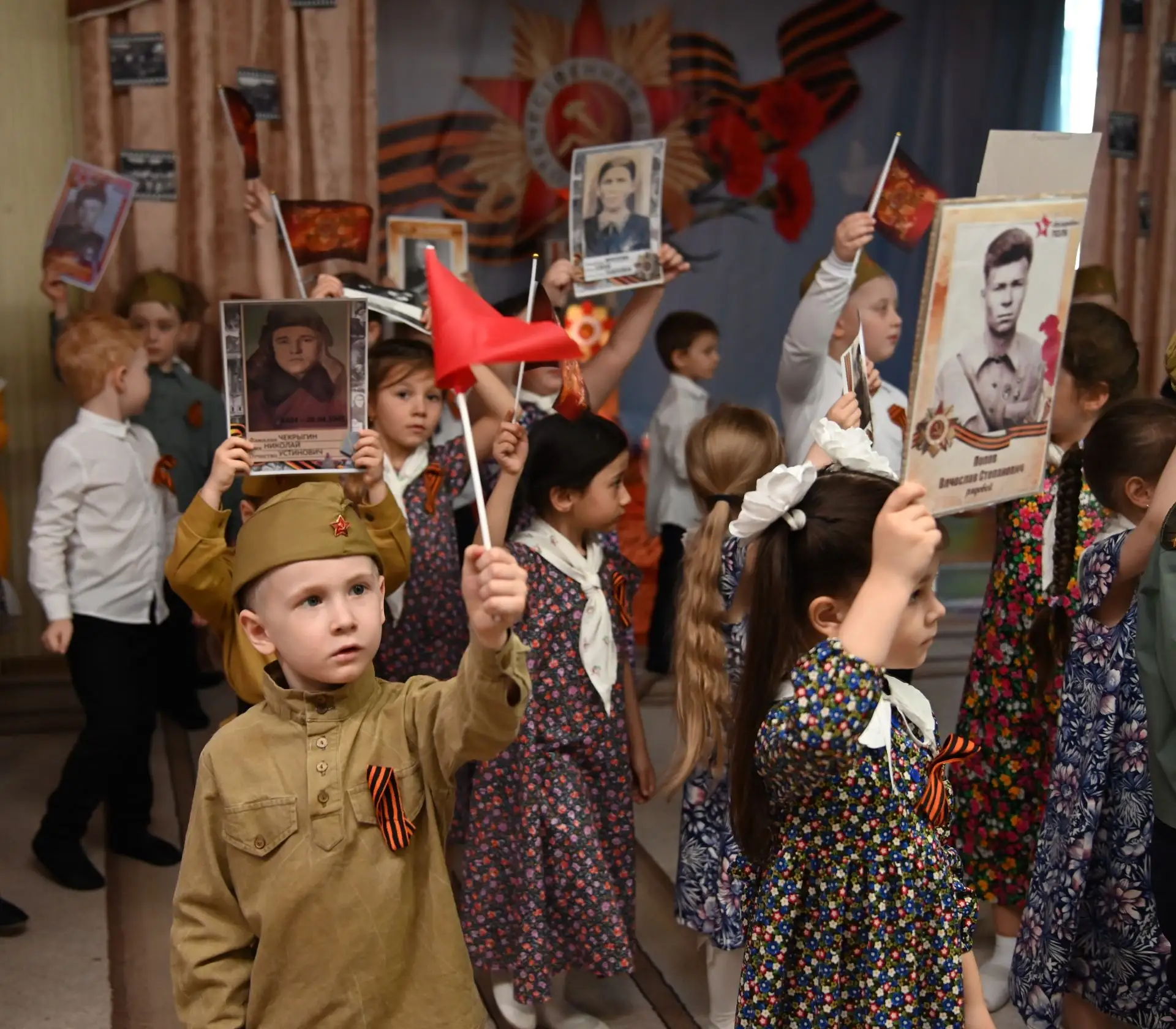Великому подвигу жить в веках!  🕊️ В преддверии Дня Великой Победы в дошкольном отделении 4 состояли