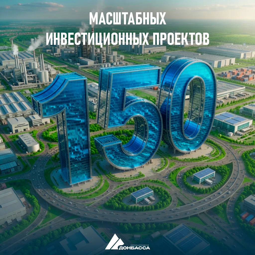 #ЦифраДня

Корпорация развития Донбасса сопровождает десятки инвестиционных проектов. Среди них — жи