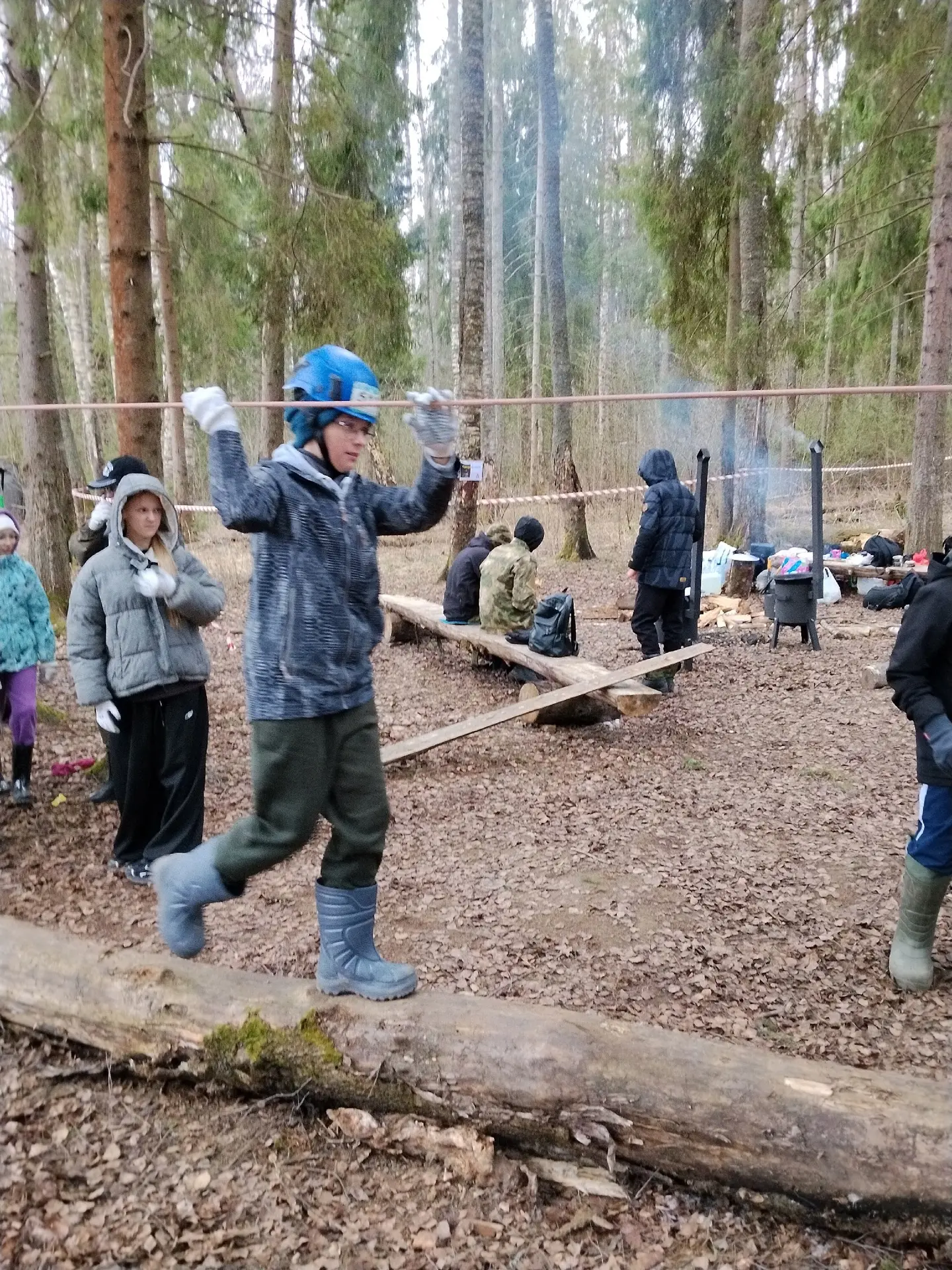 #Школа22 #Уроксинтересом  🌲 Вылазка в лес: приключения, навыки и победа! 🌲  🏕️25 апреля 2026 года на