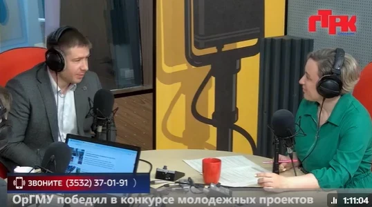 МЫ В СМИ!  Сегодня проректор по воспитательной и социальной работе и связям с общественностью Андрей