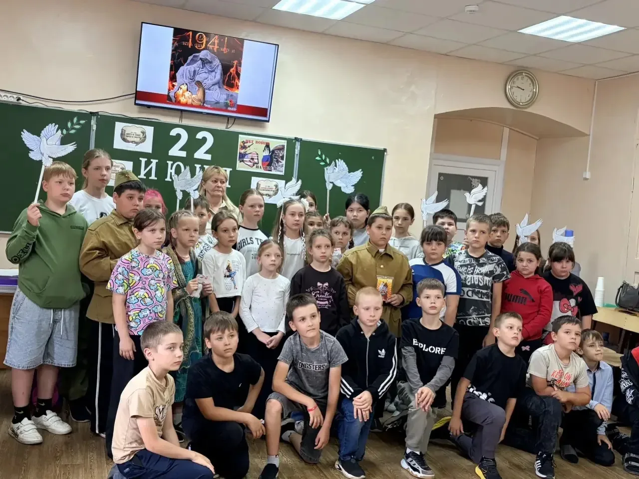 ⭐Сегодня «День памяти и скорби», который откликается в сердцах взрослых и детей нашей Родины болью и