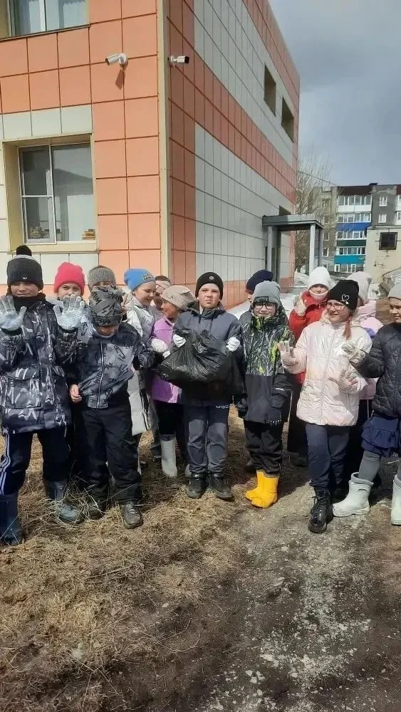 24 апреля в нашей школе состоялся субботник! 🌿🧹
