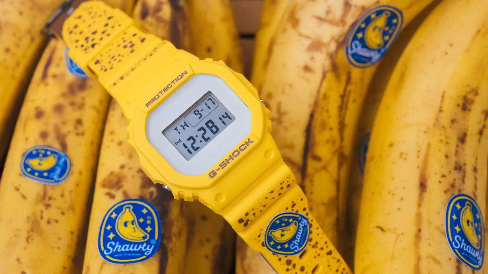 Несерьезное пятничное настроение поддерживают банановые BAIT x G-Shock Yamagata's Fines...
