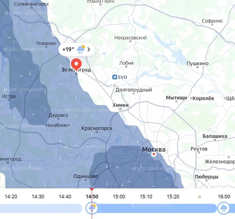 Дождь, гроза и ветер до 15 м/с: прогноз для Зеленограда на ближайшие дни

Дождь в нашем городе ожи
