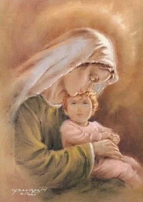 Обнимая родителей — мы становимся спокойными.
