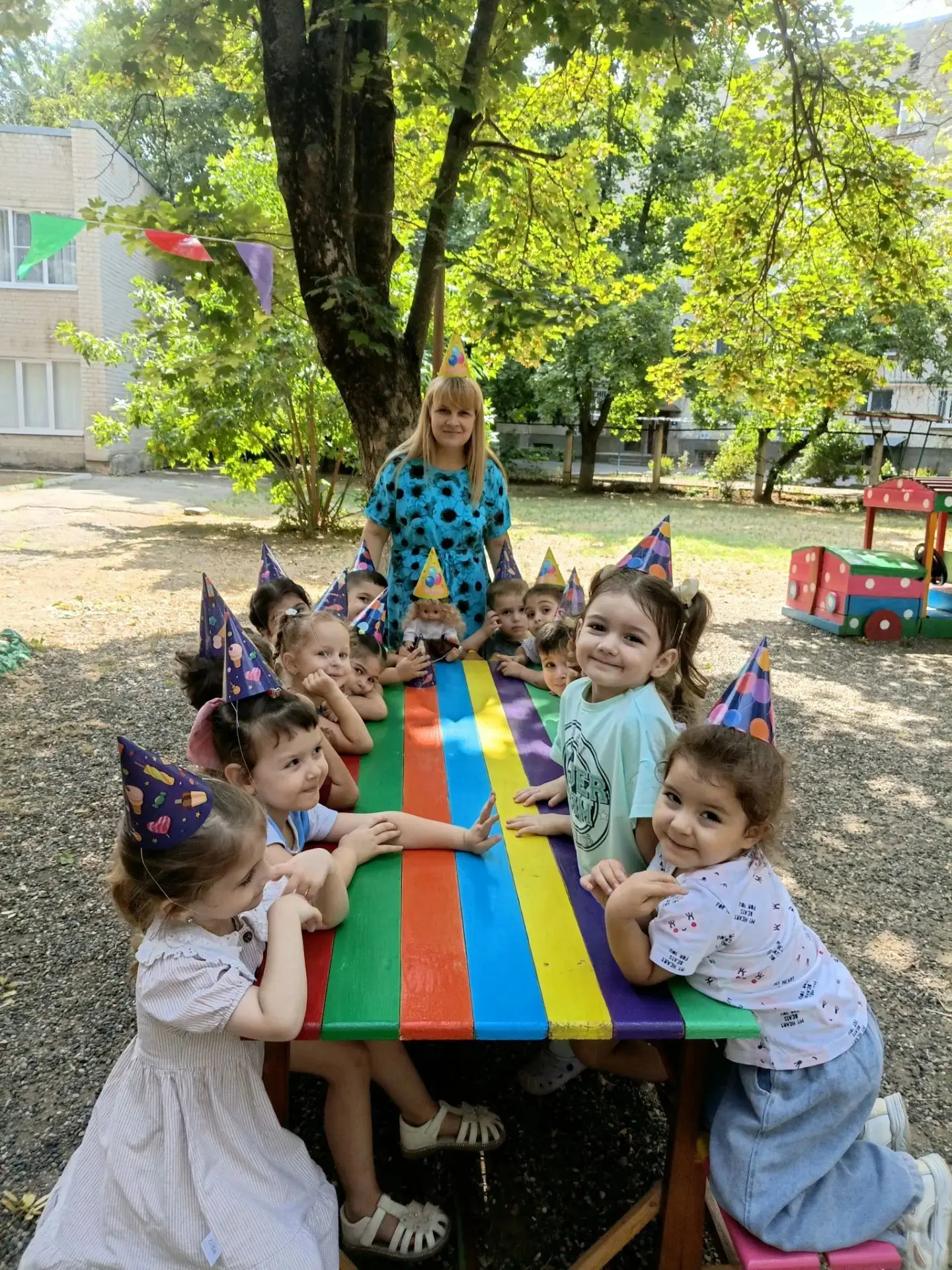 Во второй младшей группе А прошло увлекательное занятие на тему "День именинника ". Цел...