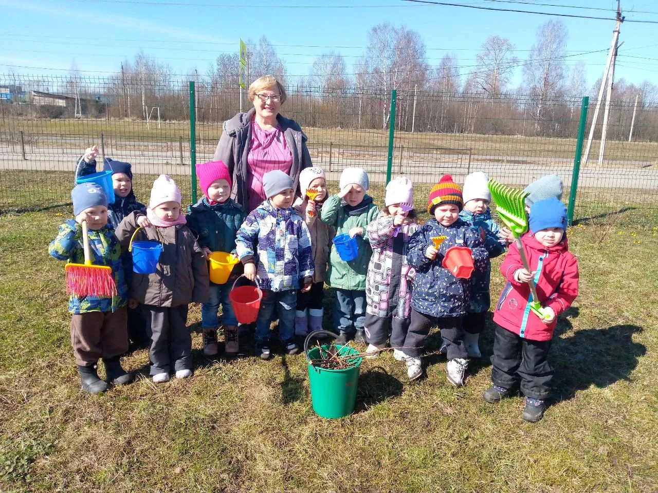 ☀️ Субботник в группе «Лучики» ☀️