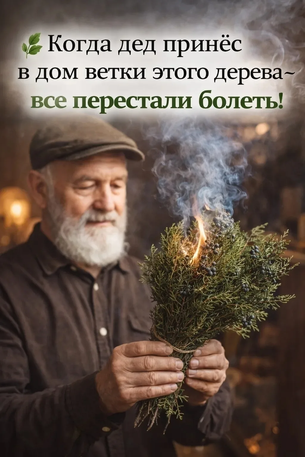 🌿 Когда дед принёс в дом ветки этого дерева — все перестали болеть