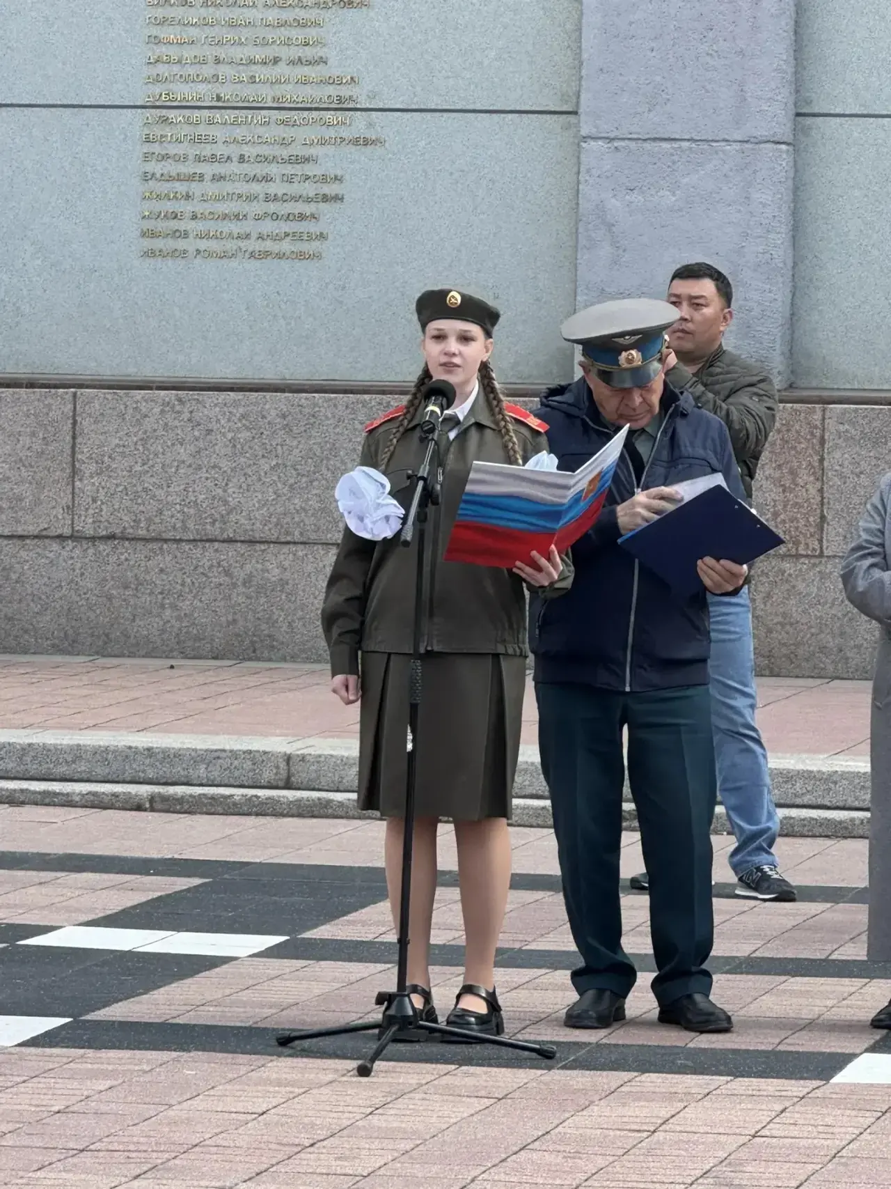 18 мая 2026 года Почётный караул нашей школы заступил на Пост #1 мемориала Вечного огня...
