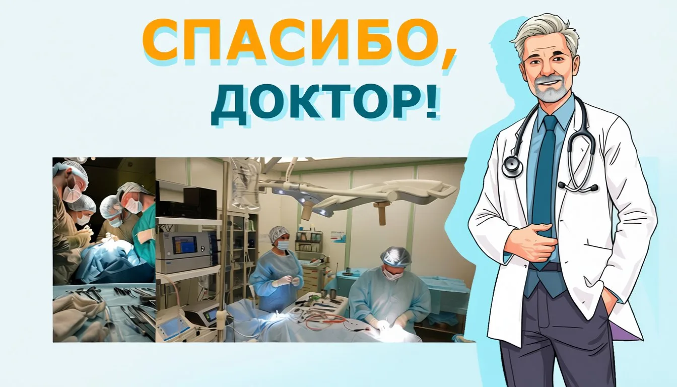 Спасибо, доктор!

🏥Междисциплинарной команде челюстно-лицевых хирургов и врачей-ортопедов адресова