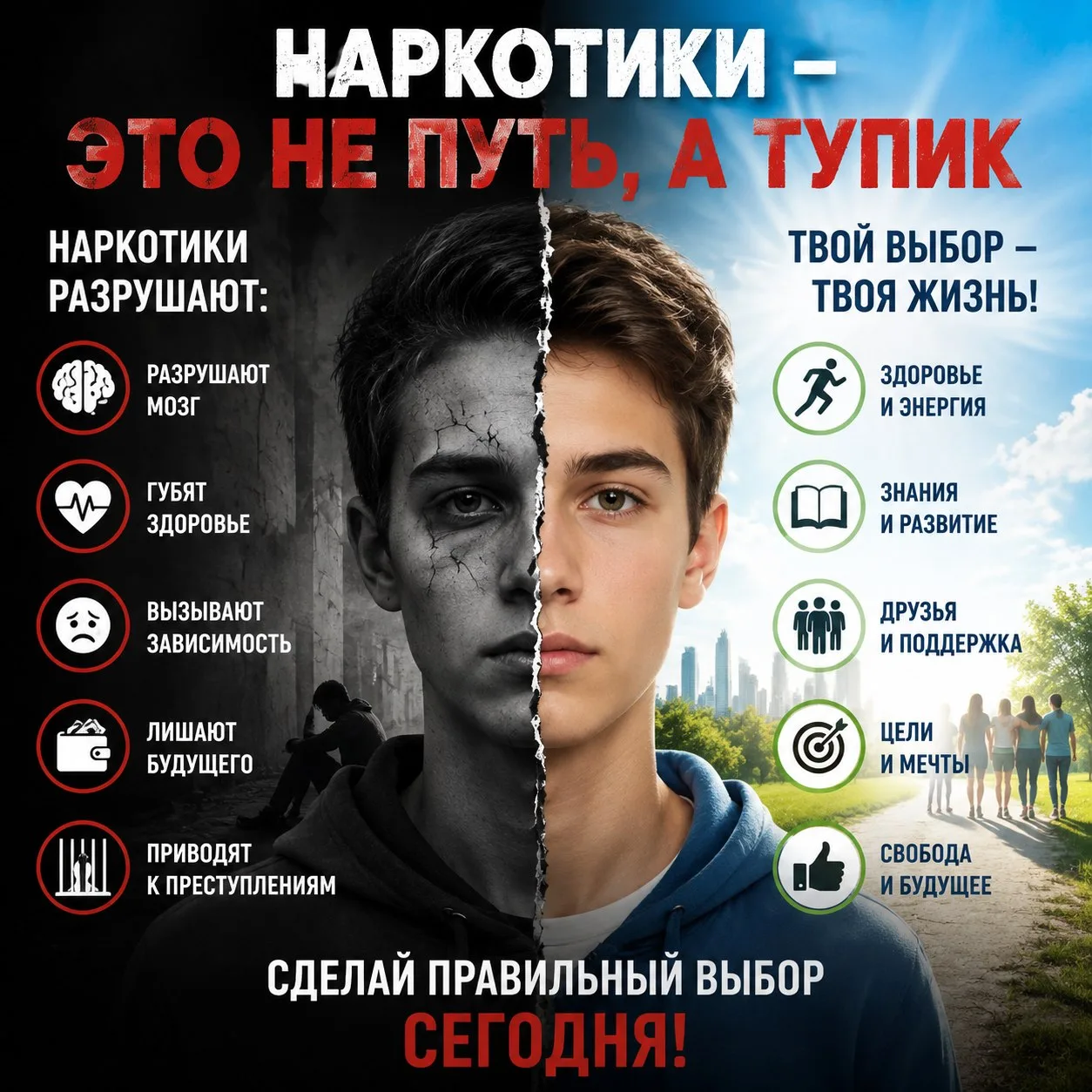 🚫 Наркотическая зависимость: опасность рядом! 🚧