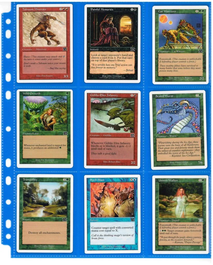 🆕 Набор коллекционных карточек Magic: The Gathering из сэта Classic Sixth Edition (VI)