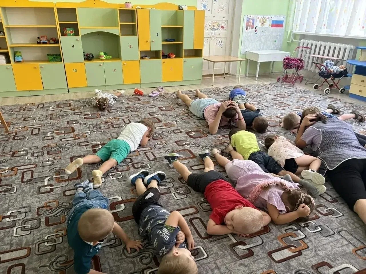 18 августа МБДОУ детский сад «Золотой петушок» принял участие во Всероссийском учении п...