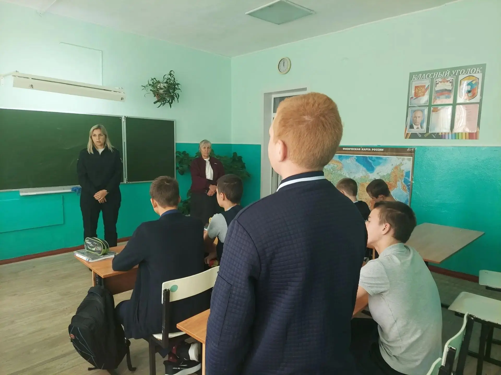 🚔 Безопасность начинается с знаний: встреча с сотрудником ПДН