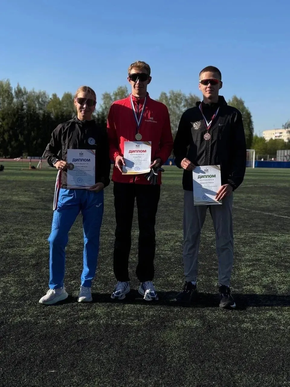 🏆Спортивные достижения легкоатлетов Университета биотехнологий   Прохладный май смогли покорить толь