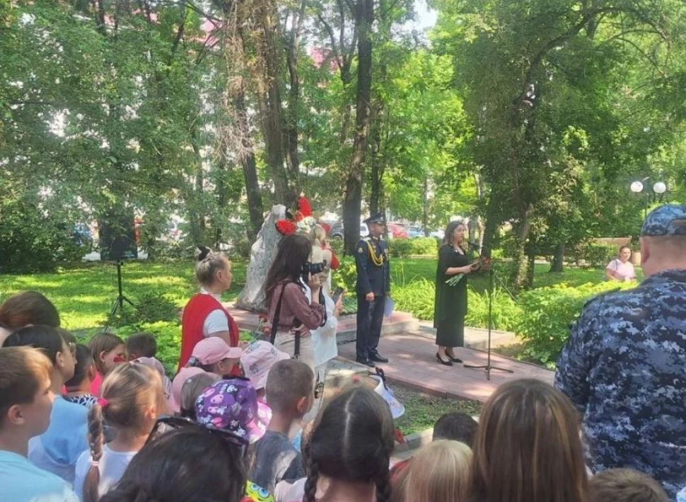 1 июля воспитанники 3 отряда лагеря «Солнышко» совместно с советником директора по воспитательной ра