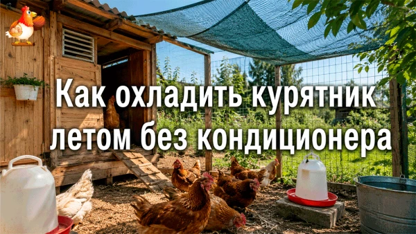 Добрый день, дорогие птицеводы, дачники, садоводы и все, кто летом заходит в курятник, ...