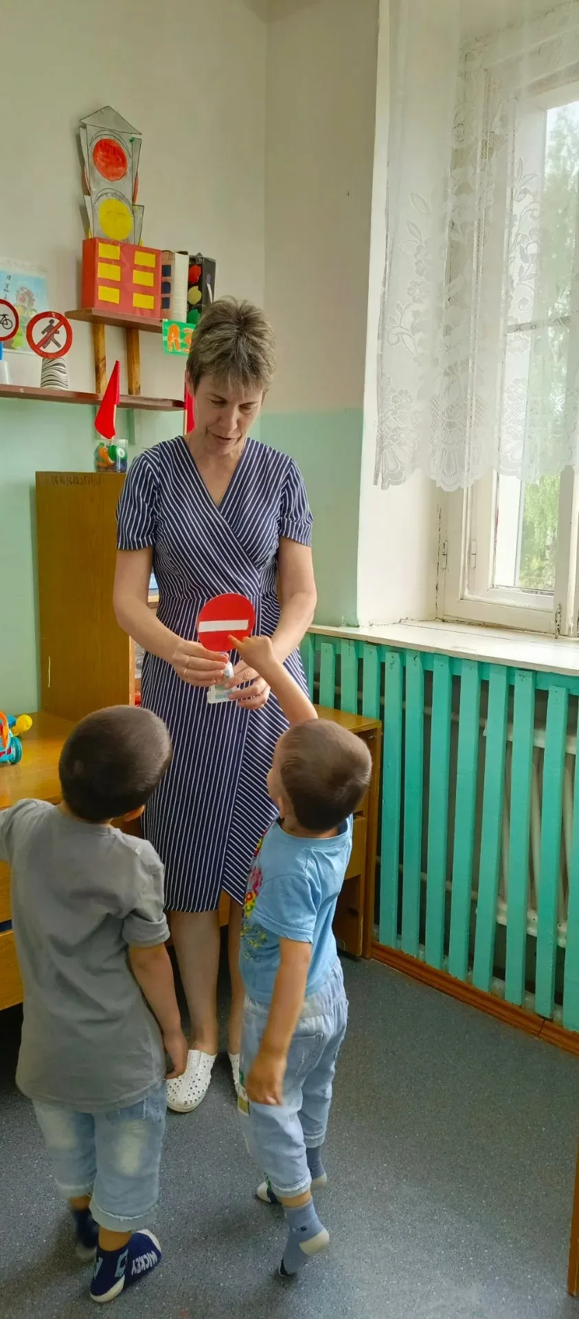 В СП Луговского филиала ГБОУ СОШ с. Новодевичье прошло мероприятие по правилам дорожного движения "С