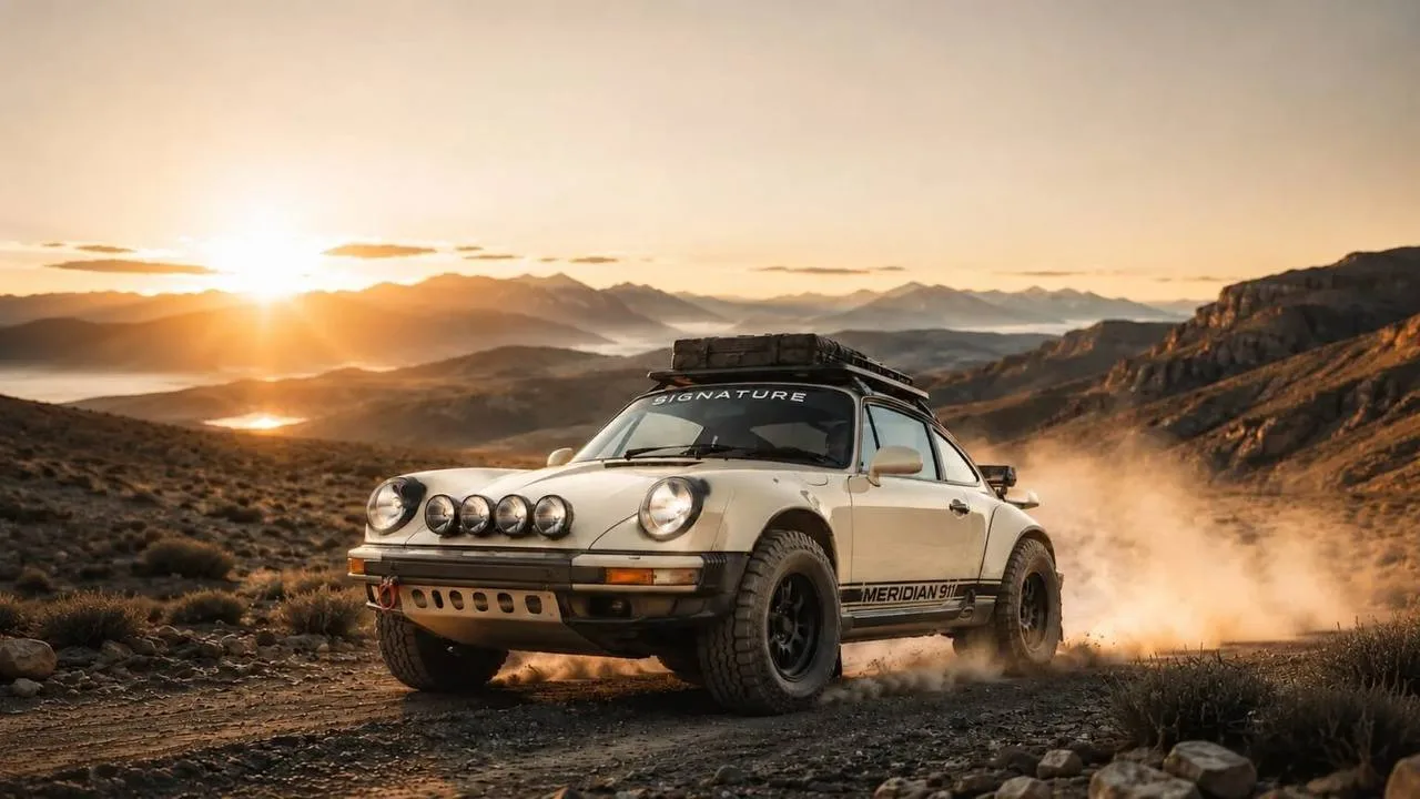 Классический Porsche 911 превратили в внедорожный автомобиль