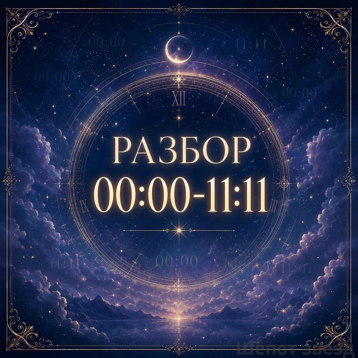 🔢 Повторяющееся время на часах: что означают числа от 00:00 до 11:11
