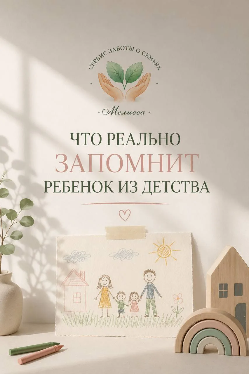 📒 Что ребёнок запомнит из детства на самом деле