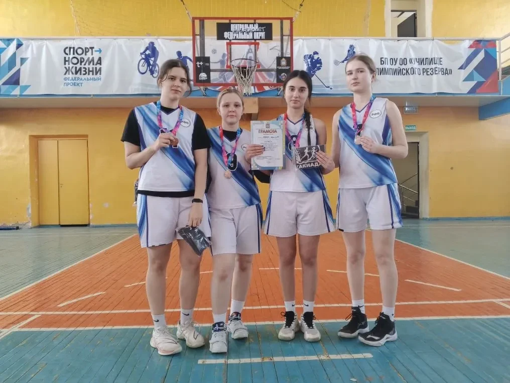 🎉 Поздравляем команду девушек нашей школы с замечательным результатом — третьим местом в соревновани
