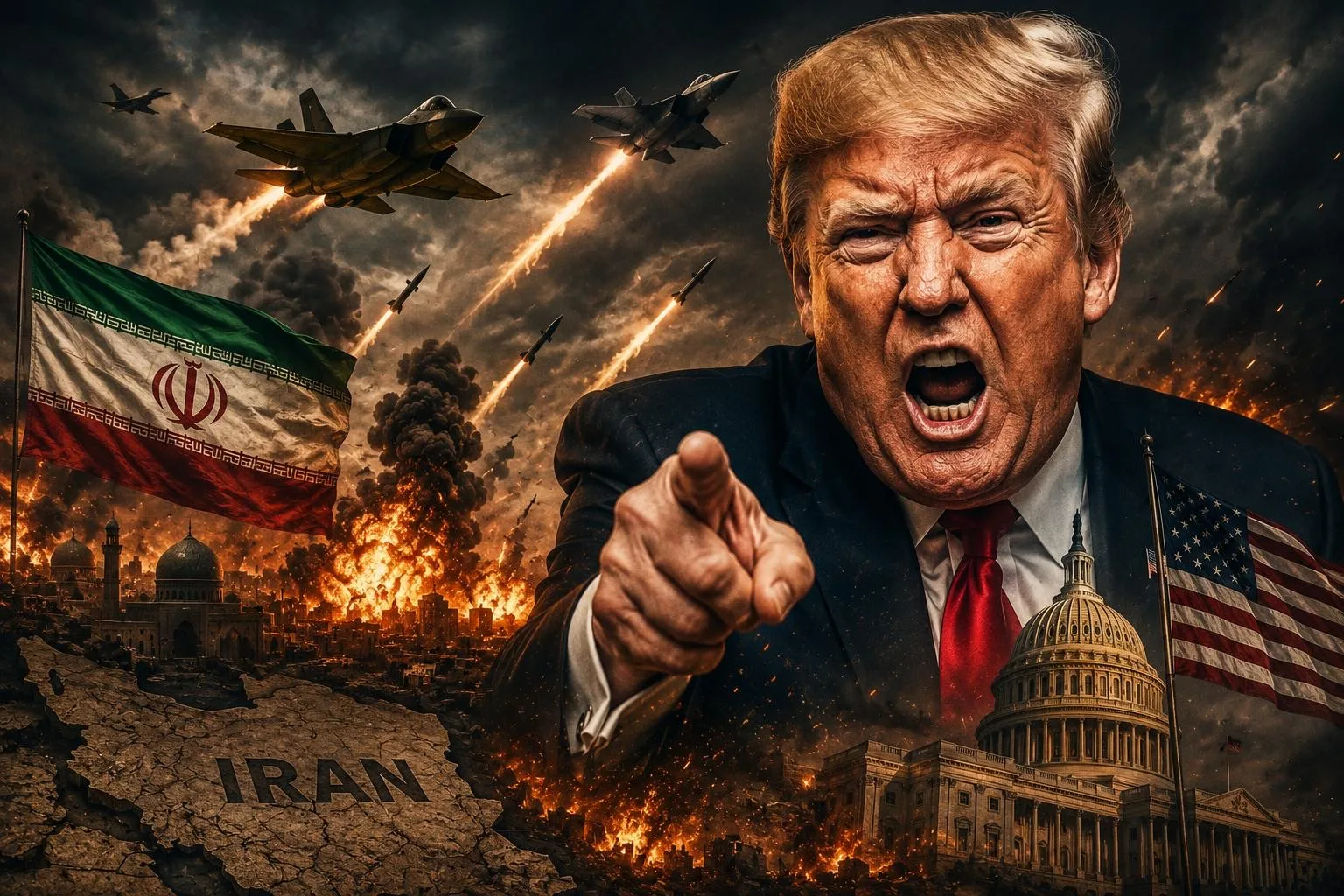 🇮🇷🇺🇸 Новость: Сша нанесут сильный удар по Ирану — Трамп

Мы собираемся выбить все е*аное де*ьмо 