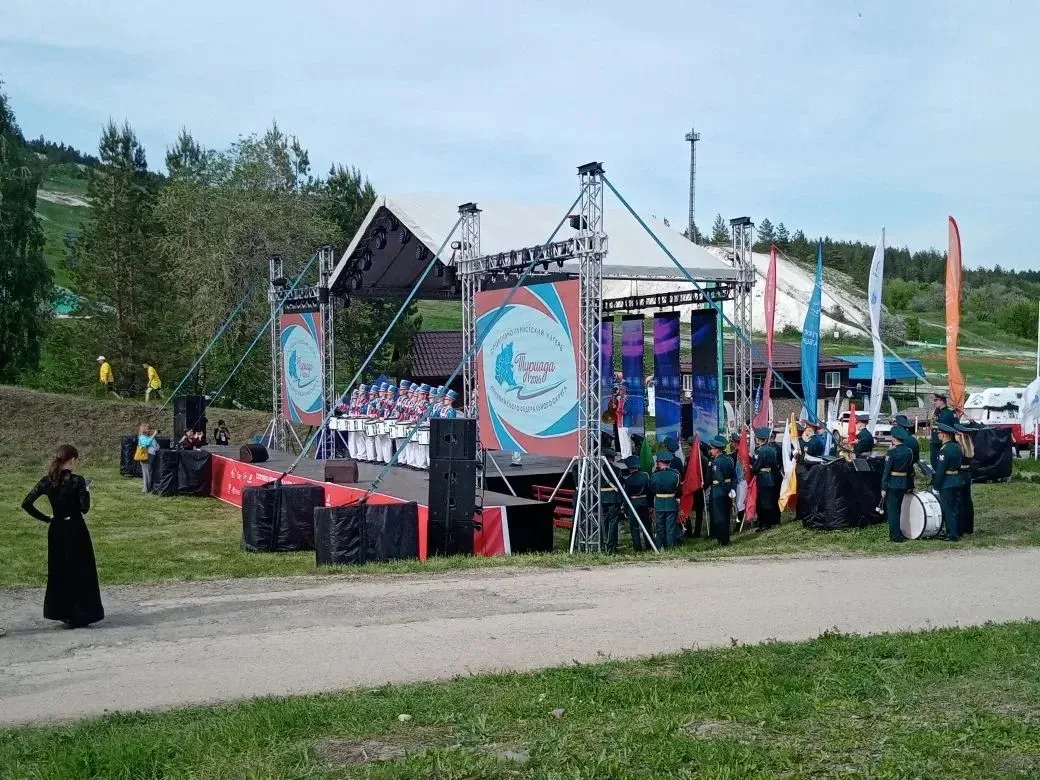 🏕️ Спасатели областной службы спасения обеспечивают безопасность участников «Туриады»