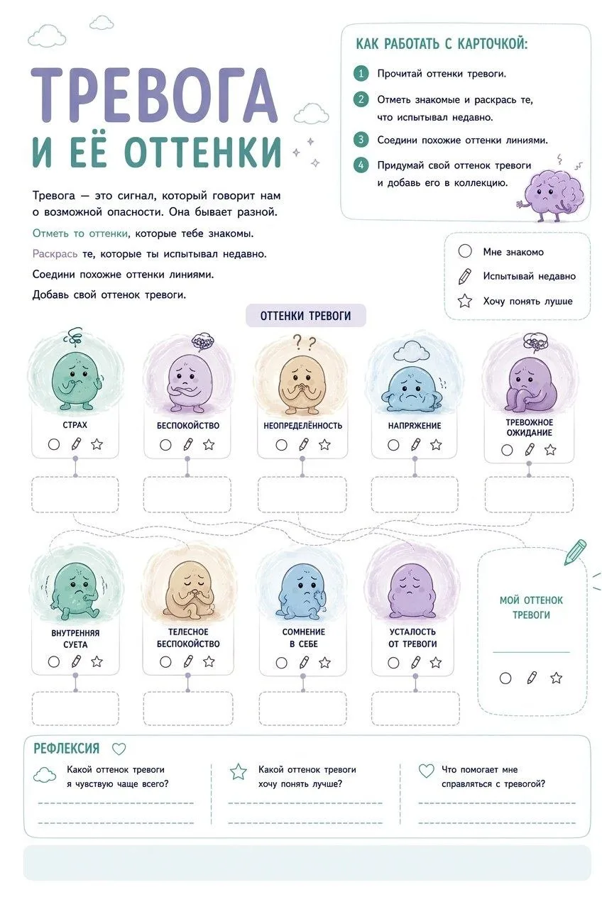 Такая разная ТРЕВОГА😰