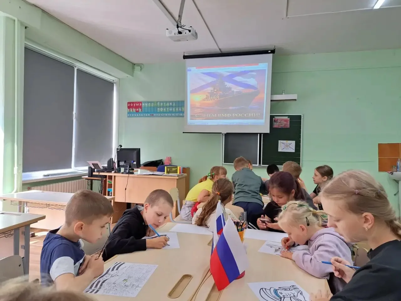 Весёлое утро в летнем лагере: мероприятия ко Дню Военно - Морского Флота (ВМФ) ☀️⛺⚓. А дальше начало
