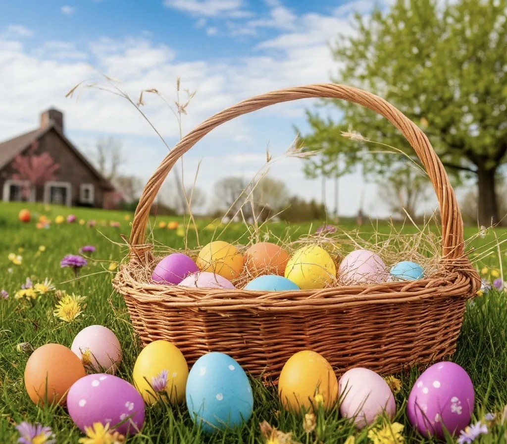 С праздником Светлой Пасхи! 🐣