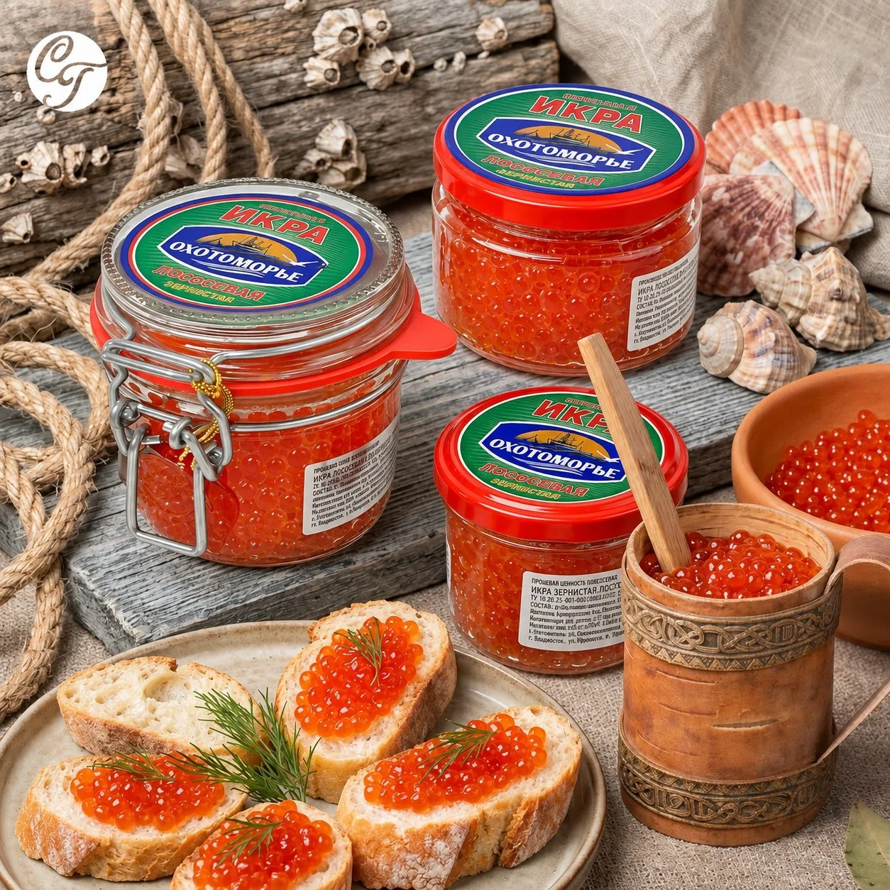 💥 Преобразите любимые блюда, дополнив их ярким и неповторимым вкусом красной икры!
