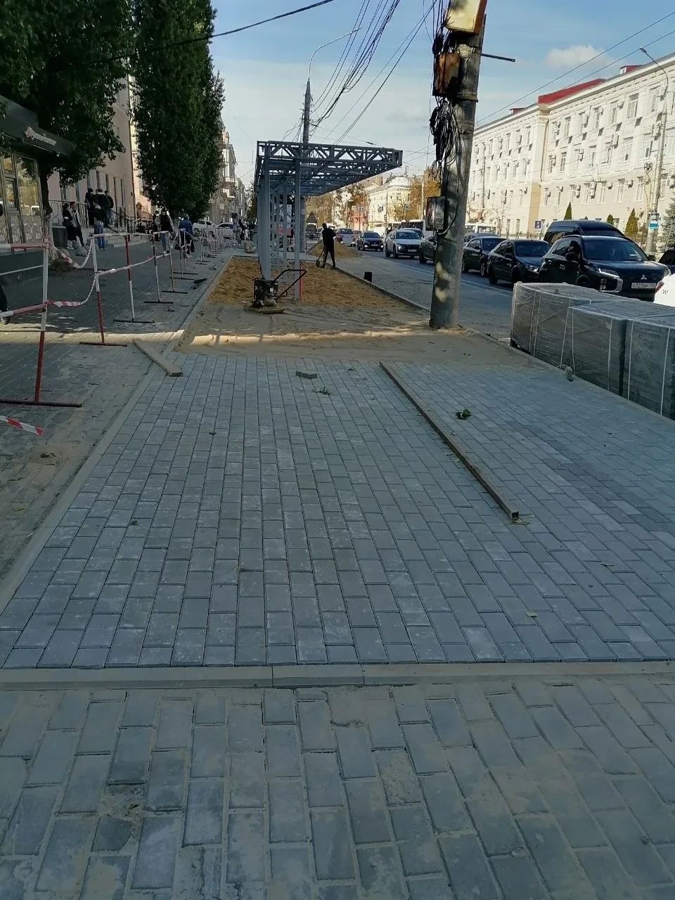 🚏Воронежцы раскритиковали новые остановки у отеля «Брно»