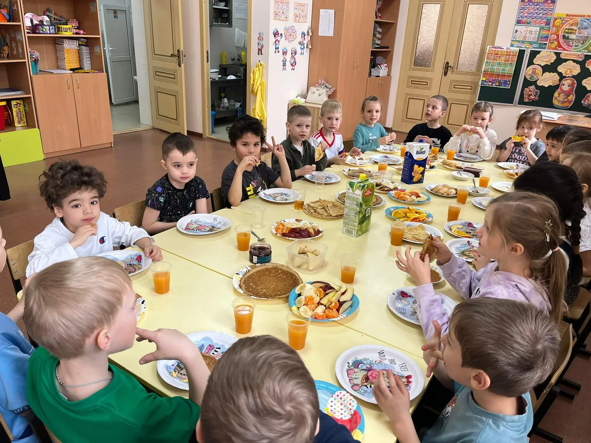 Как здорово прошла у нас в детском саду неделя Масленицы! 🎉🥞