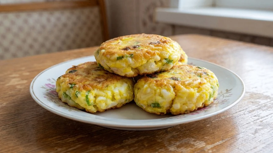Котлетки без мяса из яиц и сыра