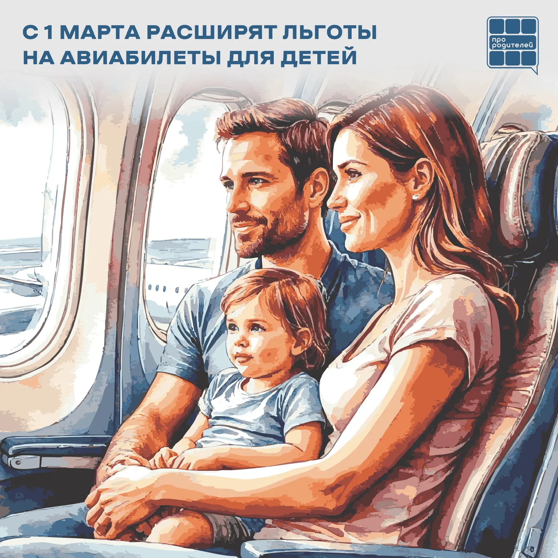 ✈️ Семейные авиаперелеты: с 1 марта — больше возможностей!