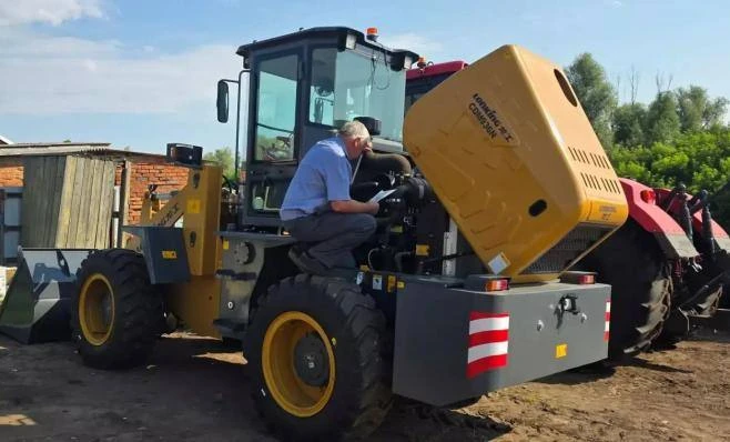 🧑‍💻📄    После приобретения нового фронтального погрузчика LONKING CDM936N руководство ООО «Моноли