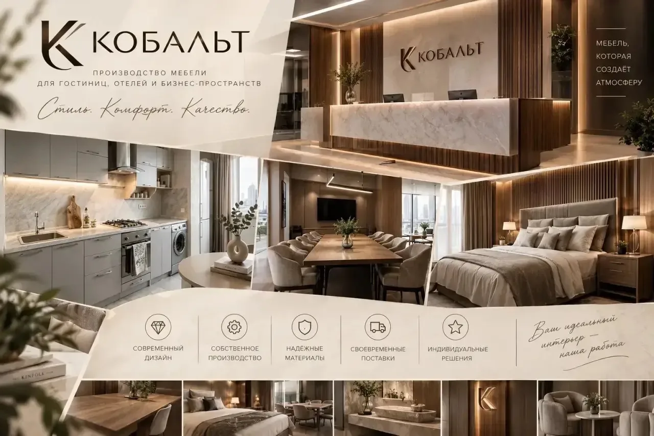 Мебельная компания ООО «Кобальт» изготовит для вас мебель любой сложности «под ключ».