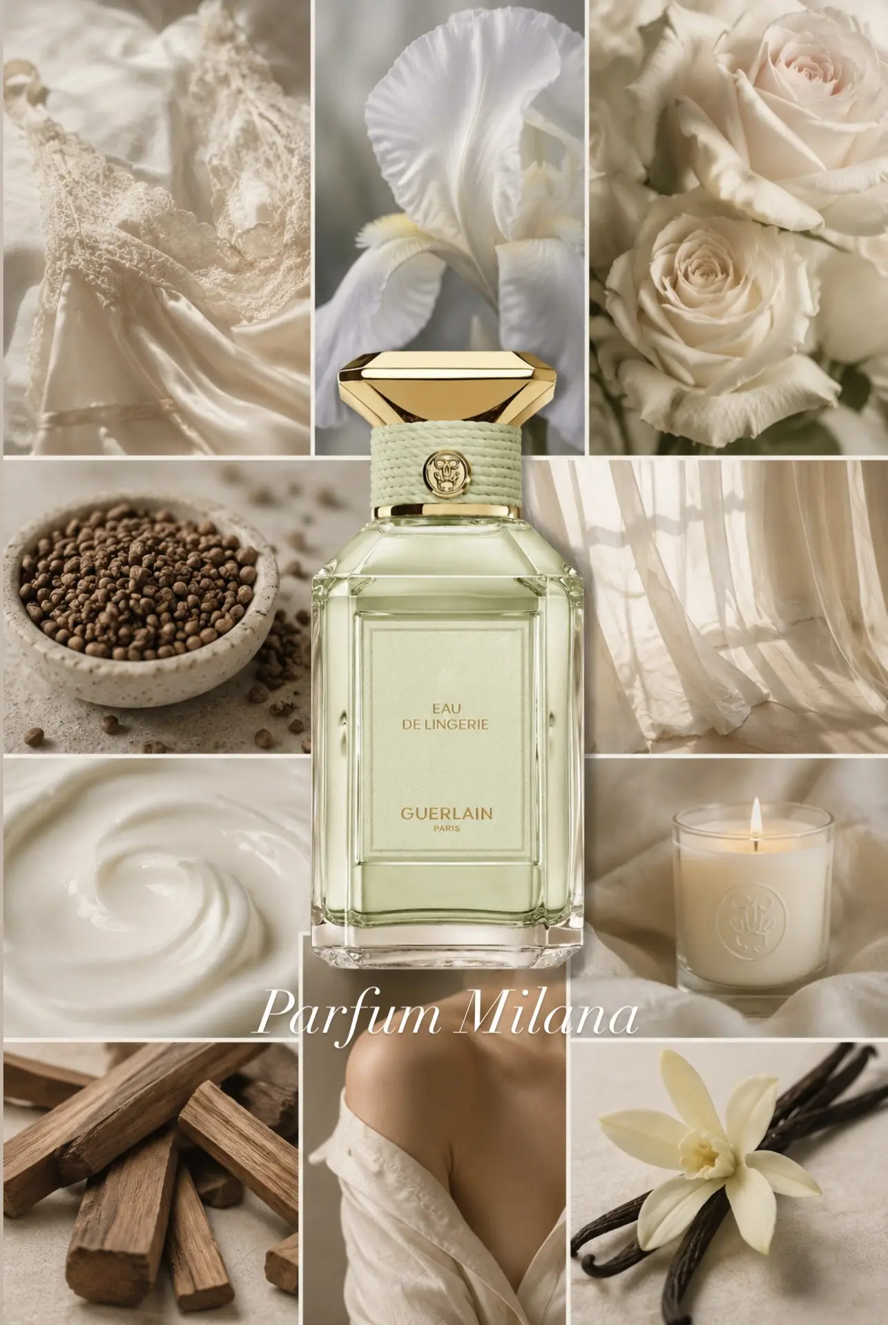 🤍 Guerlain Eau de Lingerie — нежность, которая остаётся на коже…