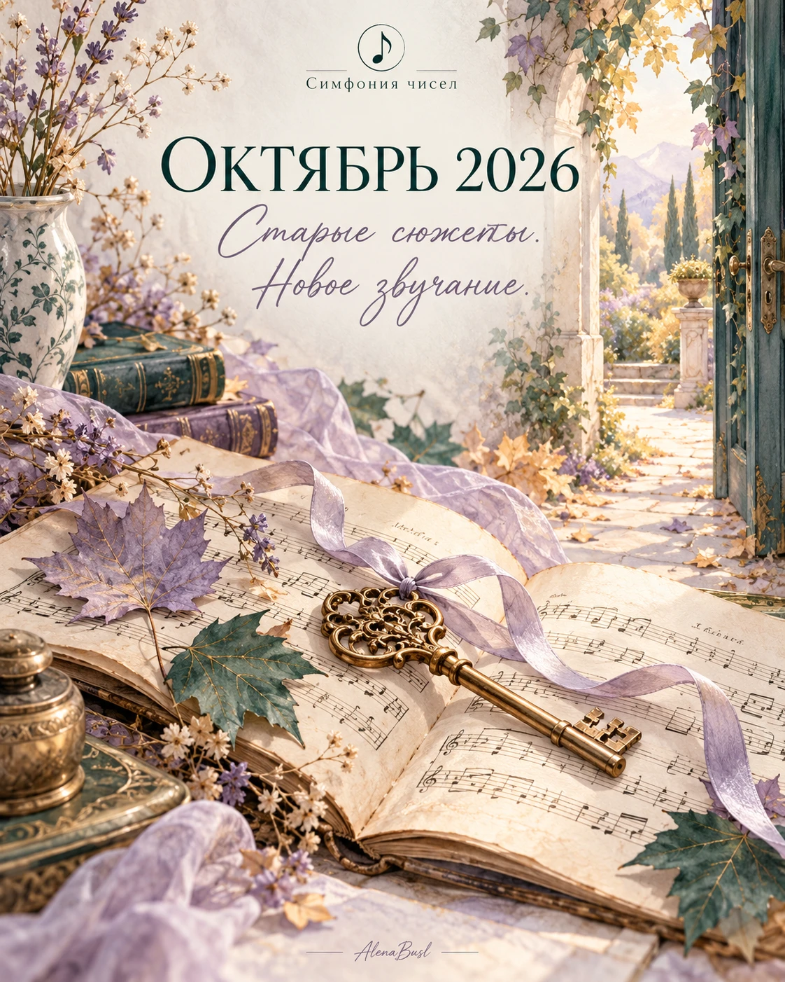 ОКТЯБРЬ 2026 🍂