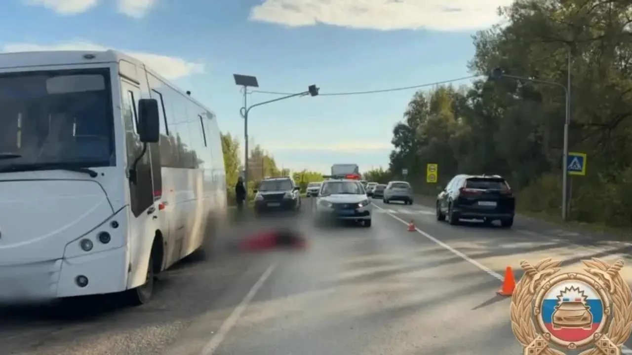В Башкирии пассажирский автобус насмерть сбил женщину на пешеходном переходе